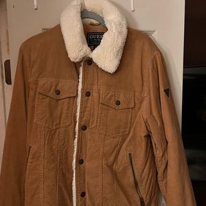 Guess Curduroy Jacket Men Large